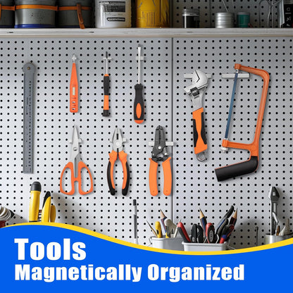 Strong Magnets with Adhesive Backing, 16 Pack 60x10x3mm, Heavy Duty | Neodymium bar magnets with a slim mounting profile; for garage storage, cabinet closures, shower doors and wall signs