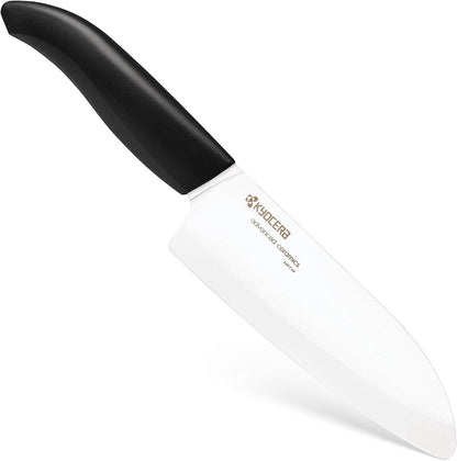 FK-140-WH Ceramic Santoku, Chef Knife for Your Cooking Needs, 5.5”, White