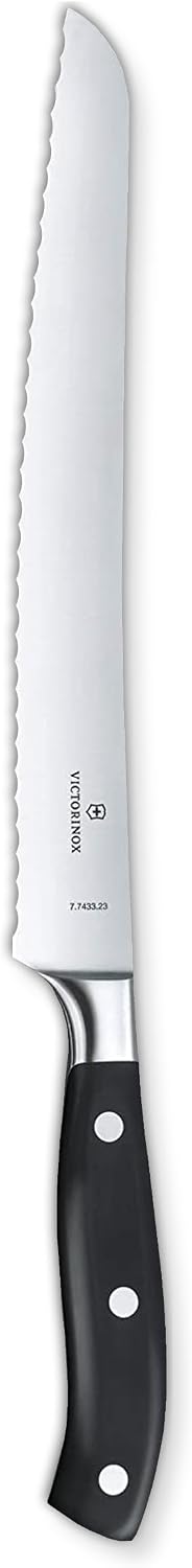 Grand Maître 6" Chef's Knife - Stainless Steel Kitchen Slicer | high-carbon blade with ergonomic non-slip handle. Professional Swiss quality for meat and vegetable prep