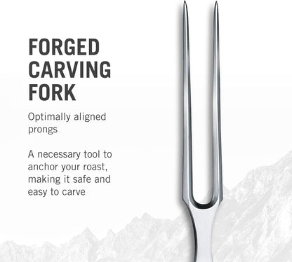 Grand Maître 6" Chef's Knife - Stainless Steel Kitchen Slicer | high-carbon blade with ergonomic non-slip handle. Professional Swiss quality for meat and vegetable prep