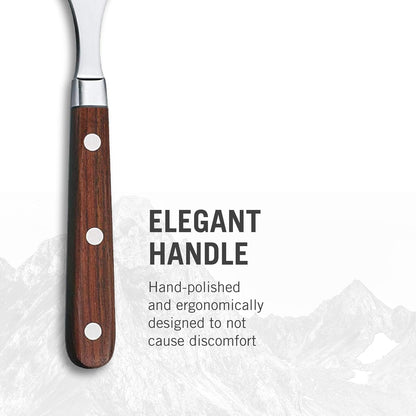 Grand Maître 6" Chef's Knife - Stainless Steel Kitchen Slicer | high-carbon blade with ergonomic non-slip handle. Professional Swiss quality for meat and vegetable prep