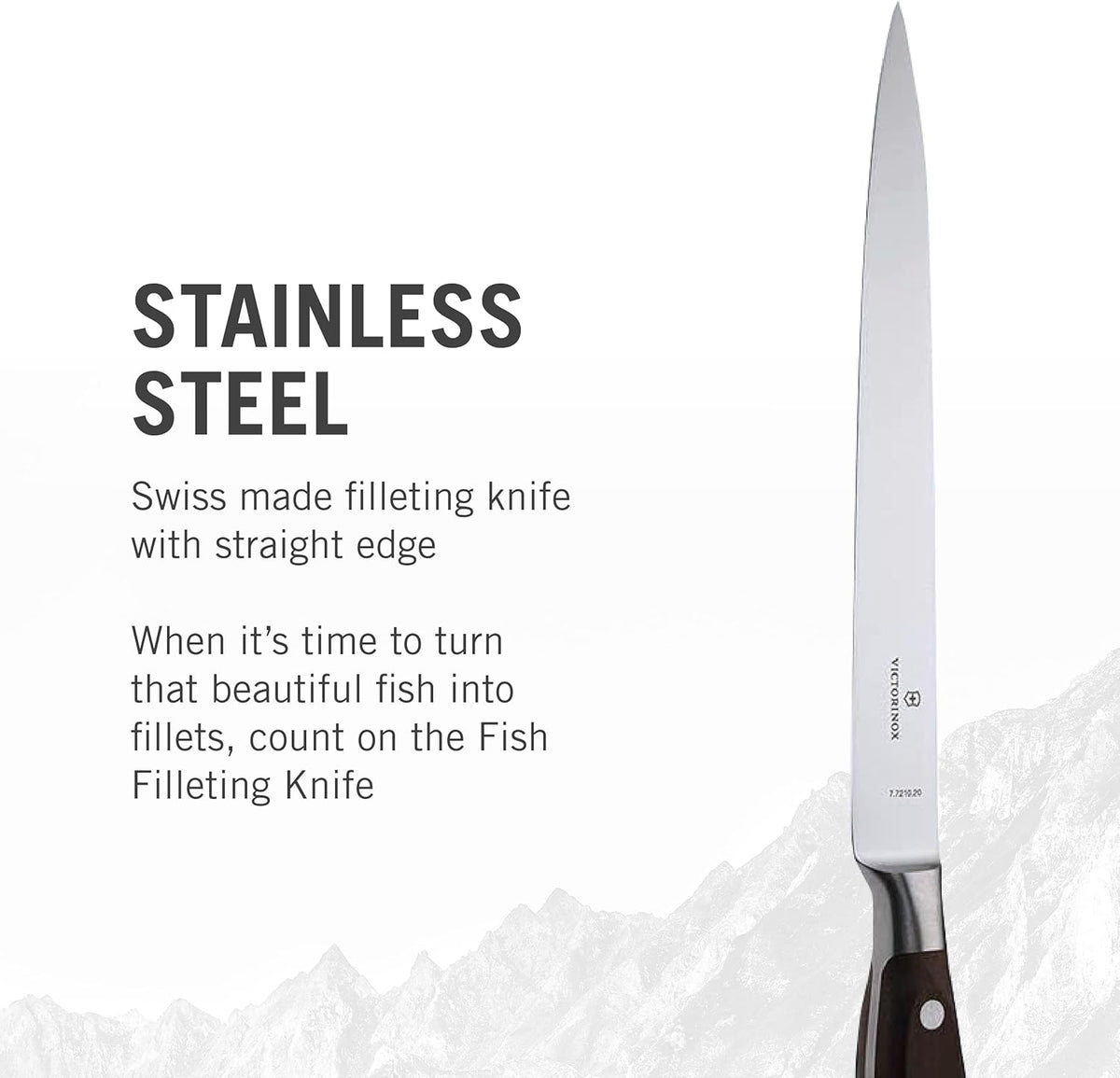 Grand Maître 6" Chef's Knife - Stainless Steel Kitchen Slicer | high-carbon blade with ergonomic non-slip handle. Professional Swiss quality for meat and vegetable prep