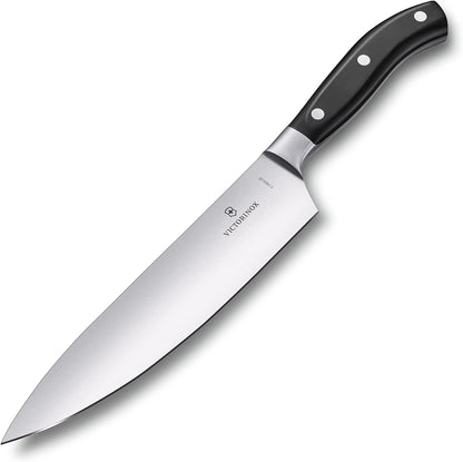 Grand Maître 6" Chef's Knife - Stainless Steel Kitchen Slicer | high-carbon blade with ergonomic non-slip handle. Professional Swiss quality for meat and vegetable prep