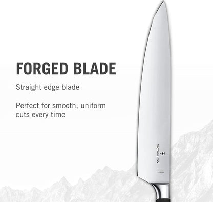 Grand Maître 6" Chef's Knife - Stainless Steel Kitchen Slicer | high-carbon blade with ergonomic non-slip handle. Professional Swiss quality for meat and vegetable prep