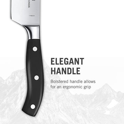 Grand Maître 6" Chef's Knife - Stainless Steel Kitchen Slicer | high-carbon blade with ergonomic non-slip handle. Professional Swiss quality for meat and vegetable prep