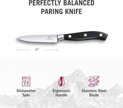 Grand Maître 6" Chef's Knife - Stainless Steel Kitchen Slicer | high-carbon blade with ergonomic non-slip handle. Professional Swiss quality for meat and vegetable prep
