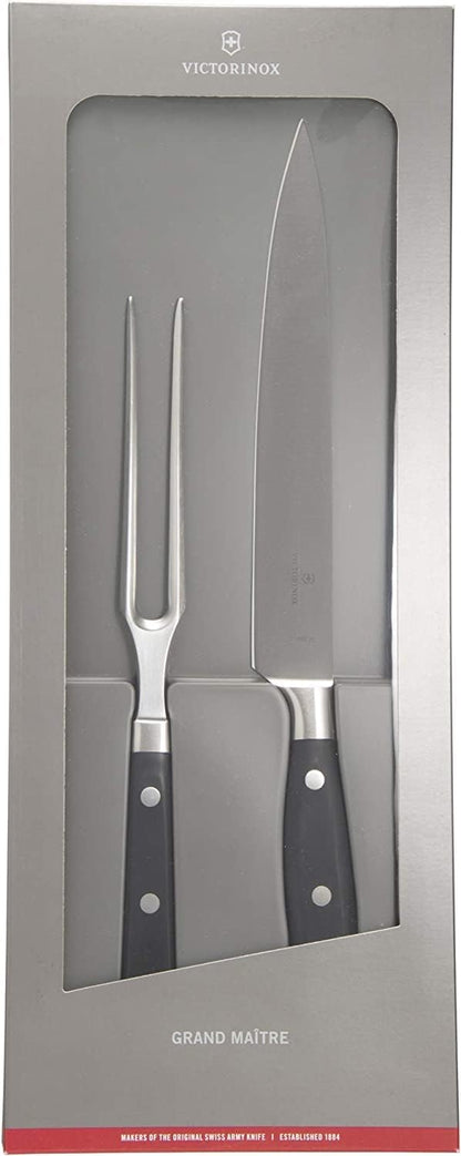 Grand Maître 6" Chef's Knife - Stainless Steel Kitchen Slicer | high-carbon blade with ergonomic non-slip handle. Professional Swiss quality for meat and vegetable prep