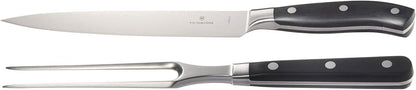 Grand Maître 6" Chef's Knife - Stainless Steel Kitchen Slicer | high-carbon blade with ergonomic non-slip handle. Professional Swiss quality for meat and vegetable prep