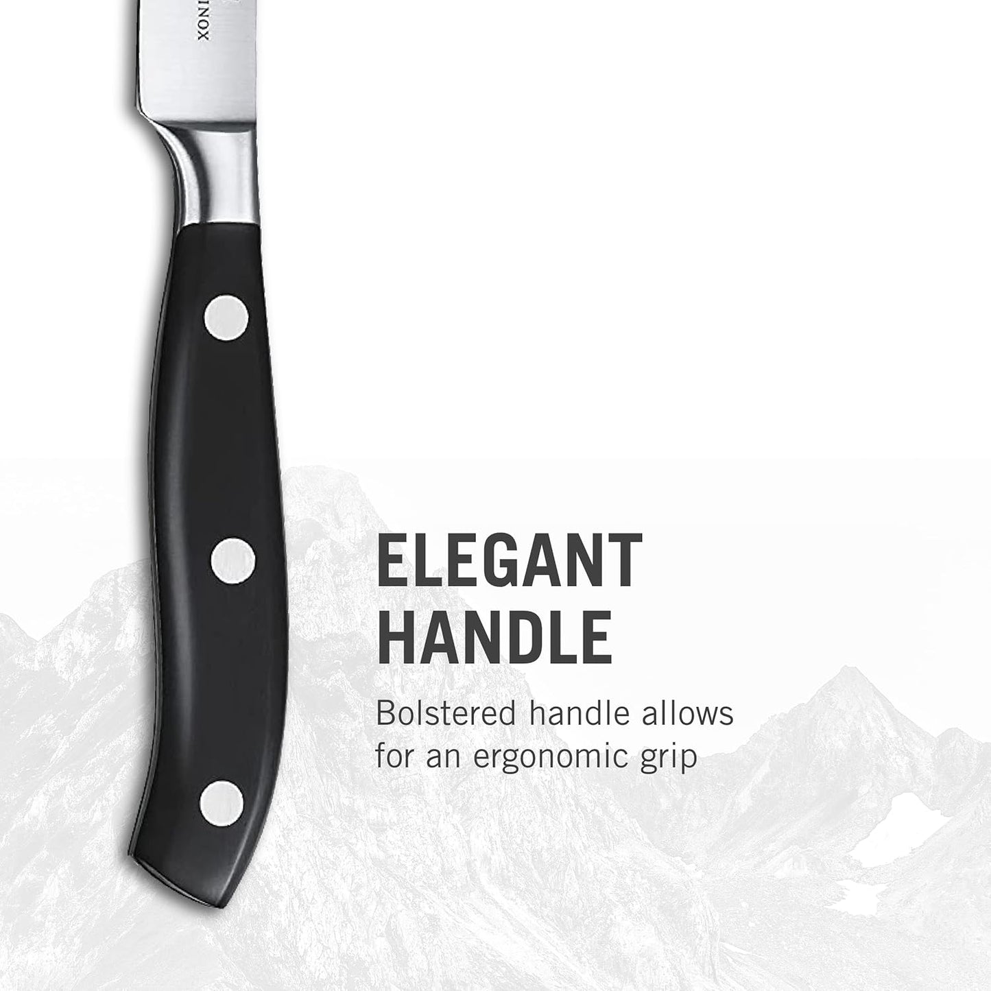 Grand Maître 6" Chef's Knife - Stainless Steel Kitchen Slicer | high-carbon blade with ergonomic non-slip handle. Professional Swiss quality for meat and vegetable prep