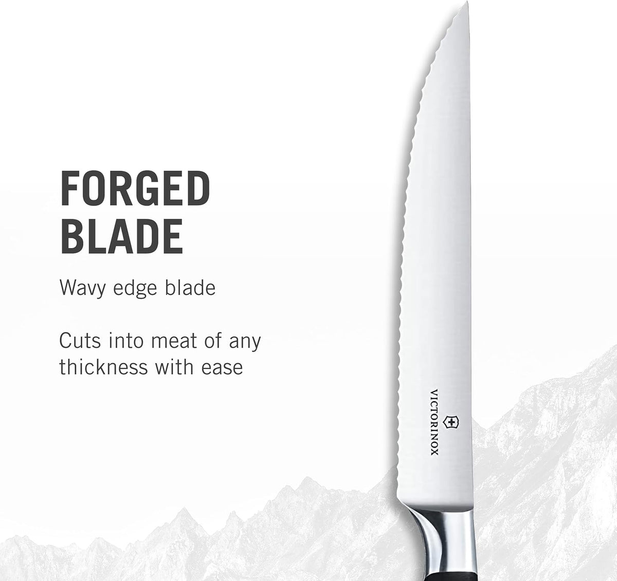 Grand Maître 6" Chef's Knife - Stainless Steel Kitchen Slicer | high-carbon blade with ergonomic non-slip handle. Professional Swiss quality for meat and vegetable prep