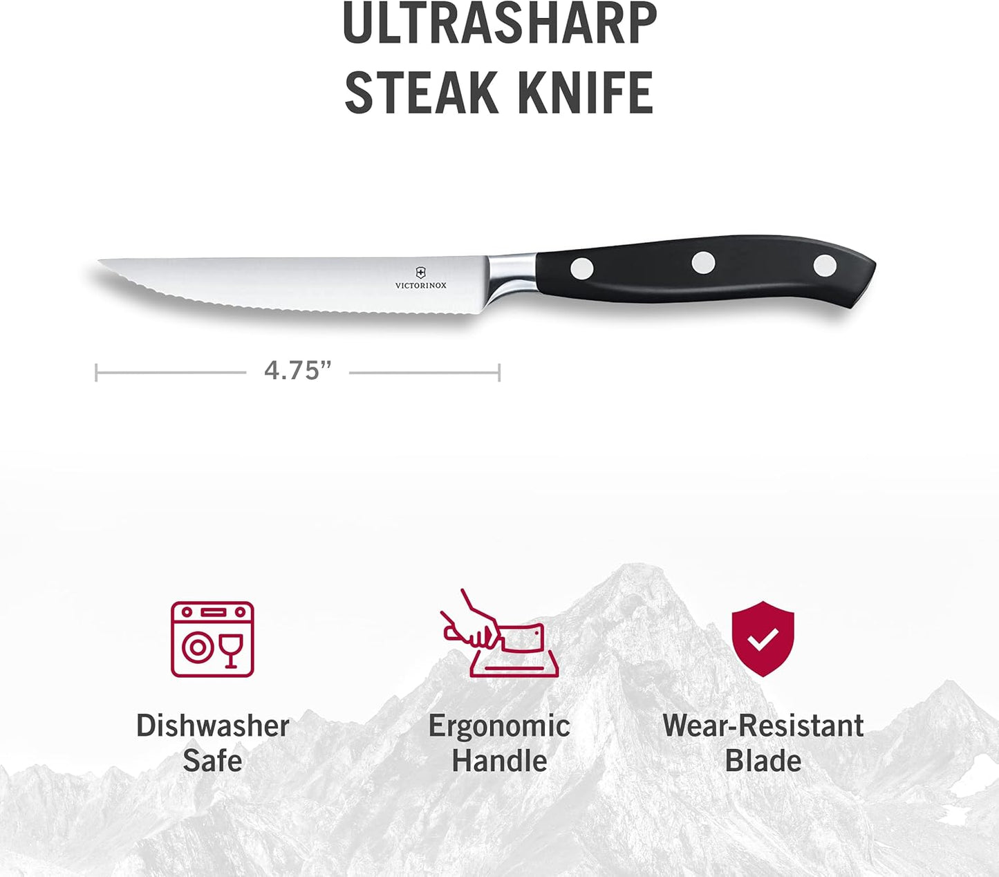 Grand Maître 6" Chef's Knife - Stainless Steel Kitchen Slicer | high-carbon blade with ergonomic non-slip handle. Professional Swiss quality for meat and vegetable prep