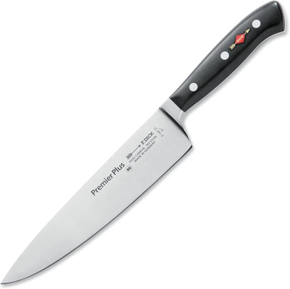 F. DICK – Premier Plus Peeling Knife - Paring knife with 2.8" blade & 56 HRC - Ideal for cutting fruit & vegetables - Ultra sharp - Stainless steel - Ergonomic handle - High carbon - Made in Germany