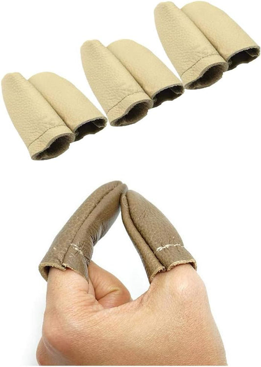 GBSTORE 3 Pairs Needle Felting Finger Protector,Finger Guards for Hand Craft Hand Sewing