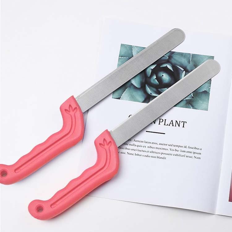 Tinsow Floral Foam Knife Florist Professional Cutting Knife for Flower Foam Block, Cake, Fruit, Utility Tool for Flower Clay Blocks (Light Purple)