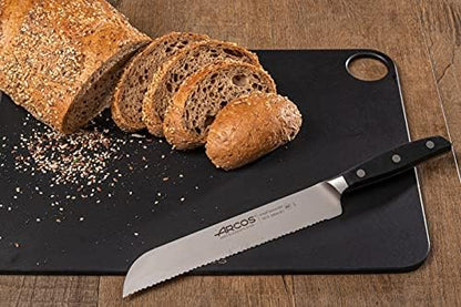 Arcos Forged Paring Knife 4 Inch Stainless Steel. Sharp Kitchen Knife for Peeling Fruits and Vegetables. Ergonomic Polyoxymethylene Handle and 100mm Blade. Series Manhattan. Color Black