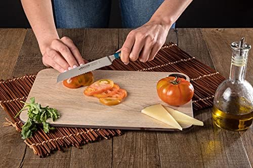 Arcos Forged Boning Knife in Nitrum Stainless Steel, Professional 6 Inch Butcher Knife for Removing Meat from Bones, Ergonomic Blue Handle, Brooklyn Series