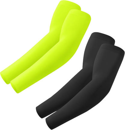 ROXUN Arm Sleeves, Cooling UV Sun Protection Sports Compression for Men/Women - Colors A