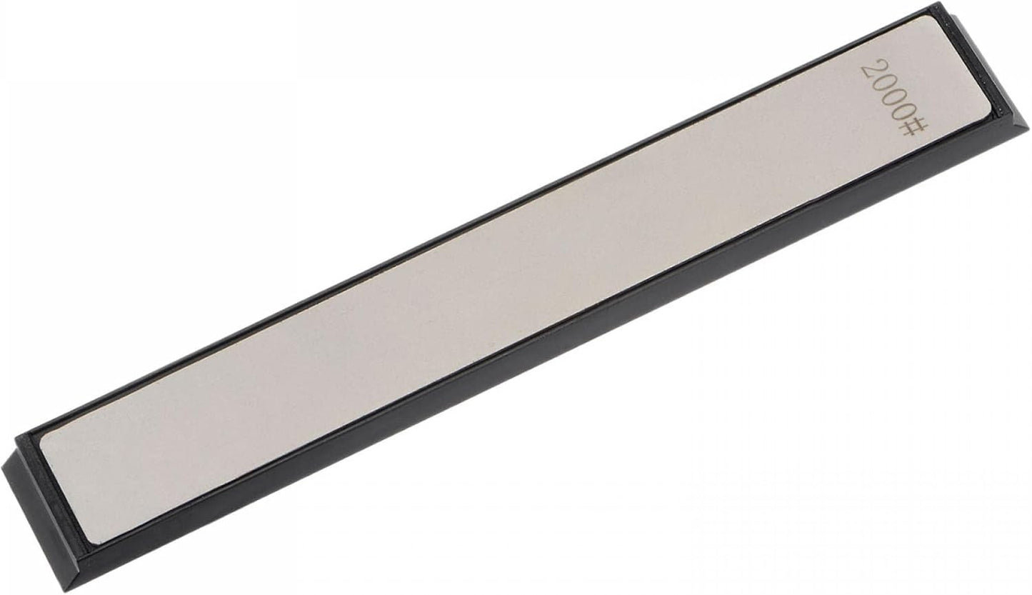 uxcell Diamond Sharpening Stones 3000 Grit Whetstone Knife Sharpener Stone with Non-Slip Base