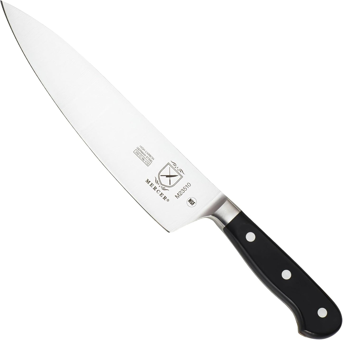 Mercer Culinary 8-Piece Renaissance Board 7 Magnetic Knife Set, 14 1/8 x 10 1/4, Stainless Steel