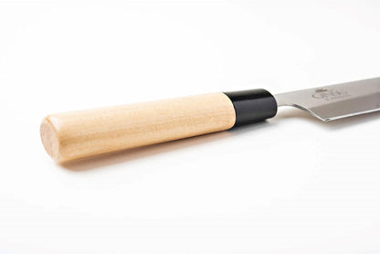 Japanese Petty Knife 3.9" – 420J2 Stainless Steel Paring Knife with Wood Handle for Fruit, Vegetable & Meat Preparation