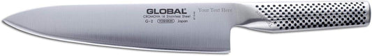 Global G-2-8" Chef's Knife with Custom Engraving - Create an Heirloom Today!