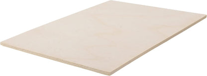 Mandala Crafts Baltic Birch Plywood Board - Thin Wood Sheets for Crafting Model Laser Cutting Engraving 6x6 Inches - 16 Unfinished Wood for Wood Burning Projects