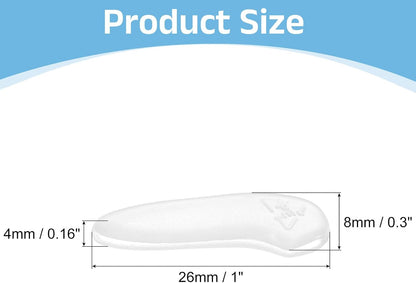 uxcell 50Pcs Blade Knife Tip Protector Cover Plastic Knife Guard Sleeves Knife Blade Tip Sleeves Cover for Kitchen, Blue