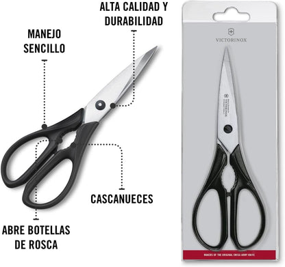 Victorinox Black Handled Kitchen Scissors