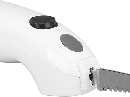 Airshi Electric Carving Knife Battery Operated Knife Easy to Slice Washable Lightweight for Picnic