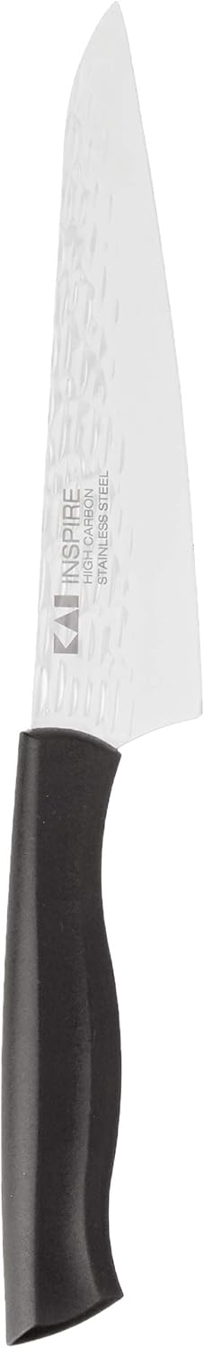Kai Inspire Bread Knife, 9 Inch blade with Hammered Finish, , Silver