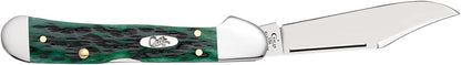 Case XX WR Pocket Knife Mini Copperlock Amber Bone W/Shield Item #133 (61749L SS) 3 5/8 inches Closed