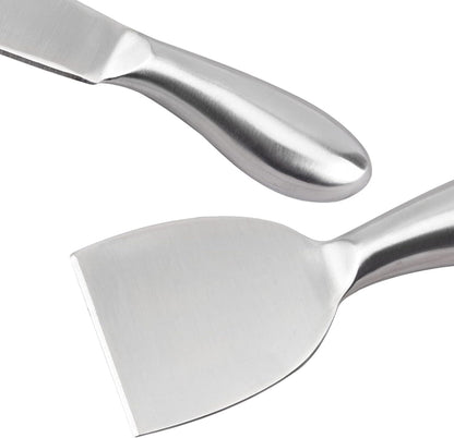 VANRA 6-Piece Cheese Knife Set Mini Stainless Steel Cheese knives with Butter Spreader and Fork for Charcuterie Boards and Cheese Platters