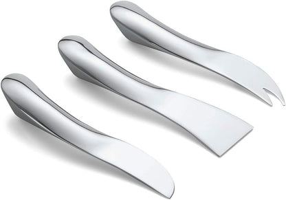 Philippi Set of 3 Wave Cheese Knives