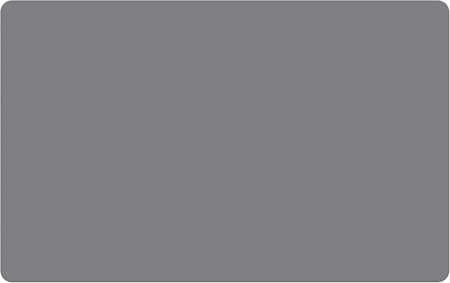 Gartful 25“x17”x0.03“ Silicone Mats for Kitchen Counter, Large Silicone Countertop Protector, Nonskid Heat Resistant Desk Saver Pad, Multipurpose Mat, Placemat, Dark Gray