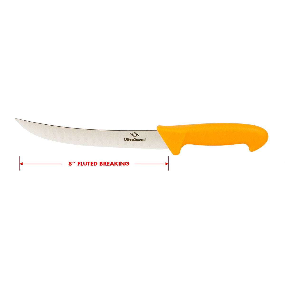 ULTRASOURCE - Boning Knife, 6" Curved/Semi-Flexible Blade, Polypropylene Handle