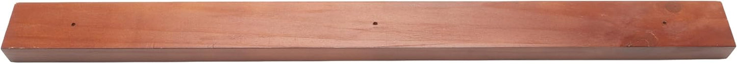 Winco Wooden Magnetic Bar, 24-Inch,Black, Tan,Medium