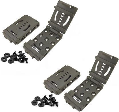 2-Pack Belt Clip Outdoor Camping Knife Blade Lock with Screws, Universal Utility EDC Belt Clip Holsters Mag Pouches Sheath Tools with Hardware