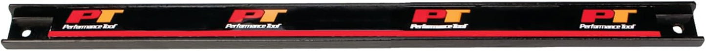 Performance Tool W1289 24” Magnetic Tool Strip Holder Organizer Rack | Knife Bar with Multipurpose | Ideal For Knife Holder, Knife Rack, Knife Strip, Kitchen Utensil Holder, Tool Holder & Art Supplies