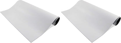 Master Magnetics Flexible Magnetic Sheet - Non-Adhesive Magnet - Ideal for Car Signs - Strong DIY Magnets for Fridge, Dry Erase Board, Crafting - 24.5" L x 12" W - White Vinyl Front - 1-Pack