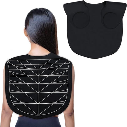 Silicone Hair Cutting Guide Collar - Waterproof Cutting Mat for Hair Stylist - Hair Cutting Cape