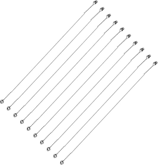 10Pcs Cheese Slicing Wire Stainless Steel Easy to Clean Practical Replacement Cheese Cutter Wire for Slicing Block Cheese, 6 inch