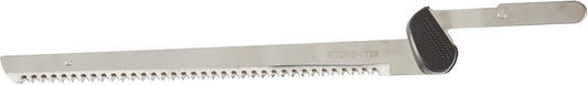 Restaurantware Stainless Steel Bread Knife Blade Only 1 Count 10â€ Sharp Compatible With Electric Bread Knife Set For Home Kitchens Bakeries Commercial Restaurants Supermarkets And Sandwich Shops
