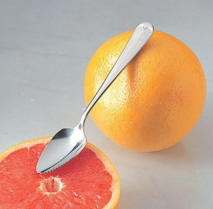 RSVP International Endurance Grapefruit Tool Collection Stainless Steel, Dishwasher Safe, Double Knife