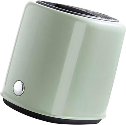 Utensil Holder, Knife Block Holder Knife Holder and Utensil Holder Kitchen Utensils Organizer Modern Round Knife Holder(Cream)