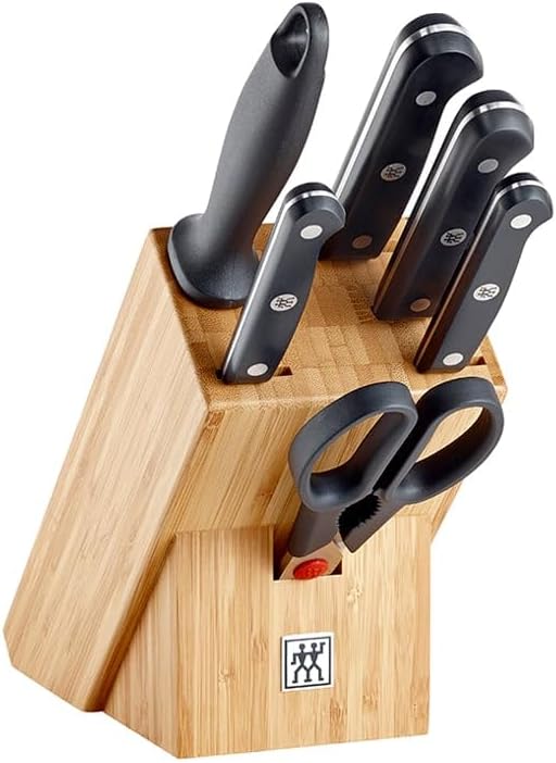 Zwilling Gourmet 1002455 Self-Sharpening Knife Block 7 Pieces Grey