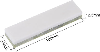 uxcell Sharpening Stones 10000/20000 Grit 2 Side Combination Whetstone Knife Sharpener Stone 100x25x12.5mm