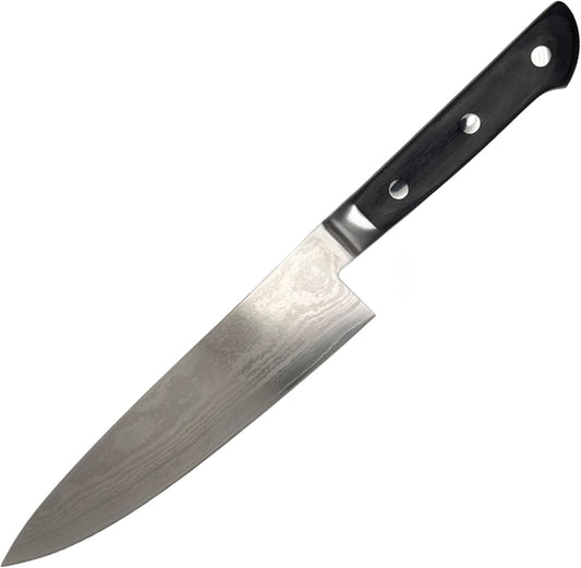 SATAKE CUTLERY 135mm Hammered Damascus Petty Knife, Aichi Stainless Steel, Gift for Home Cooks, Japanese Utility Knife, Razor-Sharp, Lightweight