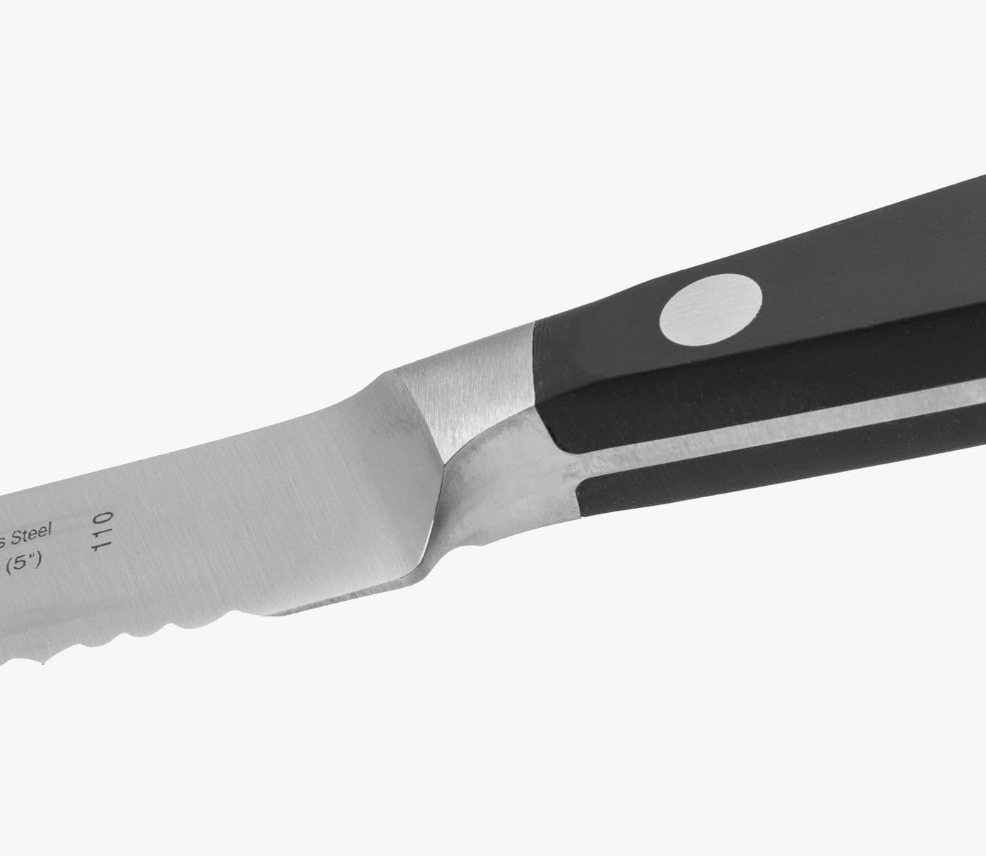 Arcos Forged Paring Knife 4 Inch Stainless Steel. Sharp Kitchen Knife for Peeling Fruits and Vegetables. Ergonomic Polyoxymethylene Handle and 100mm Blade. Series Manhattan. Color Black