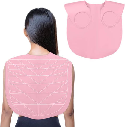 Silicone Hair Cutting Guide Collar - Waterproof Cutting Mat for Hair Stylist - Hair Cutting Cape