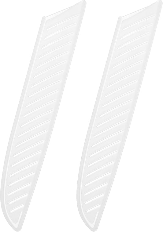 uxcell 5Pcs Knife Cover Sleeves Blade Edge Guards for 8" Chef Knife Protector Universal Knife Sheath for Kitchen, White